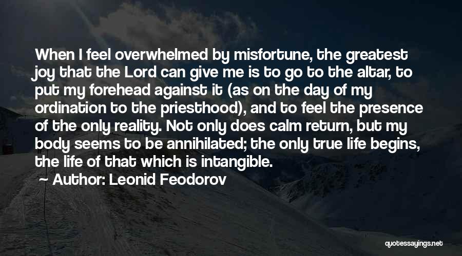 Priesthood Ordination Quotes By Leonid Feodorov