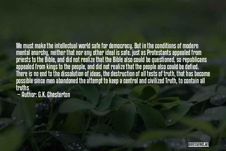 Priests In The Bible Quotes By G.K. Chesterton
