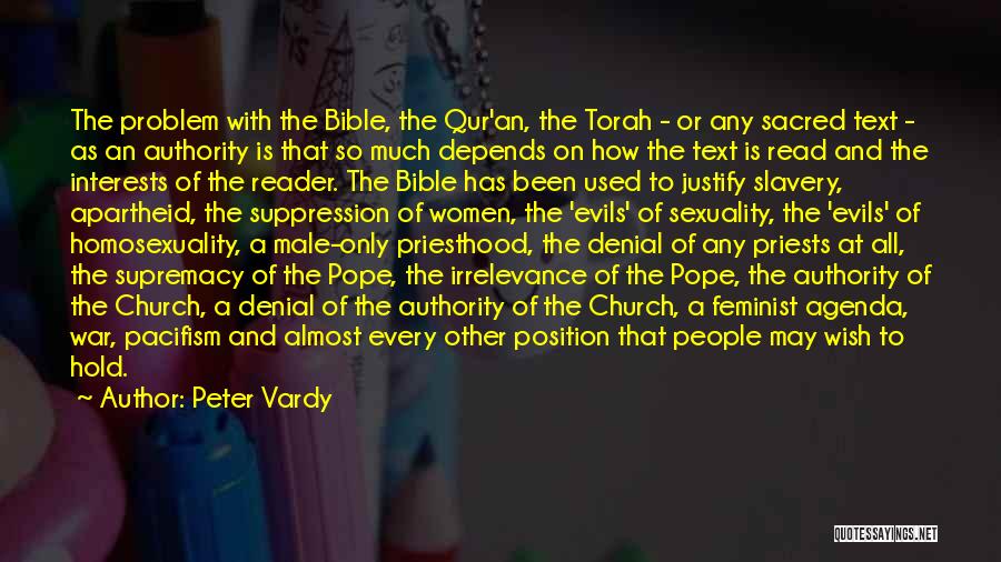 Priests In The Bible Quotes By Peter Vardy