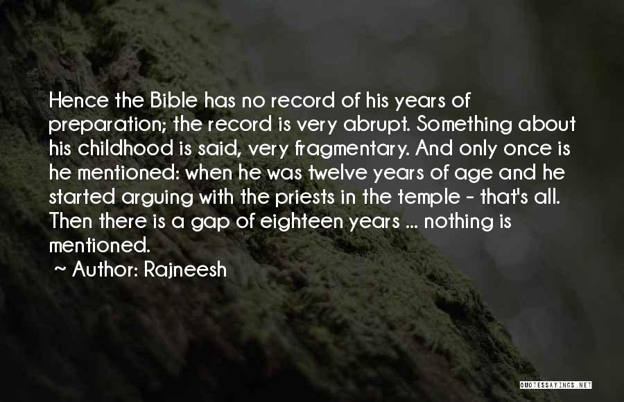 Priests In The Bible Quotes By Rajneesh
