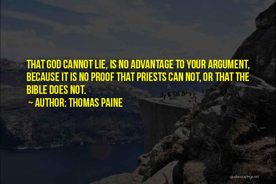 Priests In The Bible Quotes By Thomas Paine