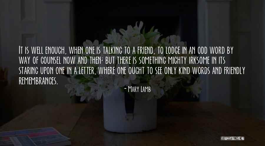 Prietarai Quotes By Mary Lamb Prietarai Quotes By Mary Lamb