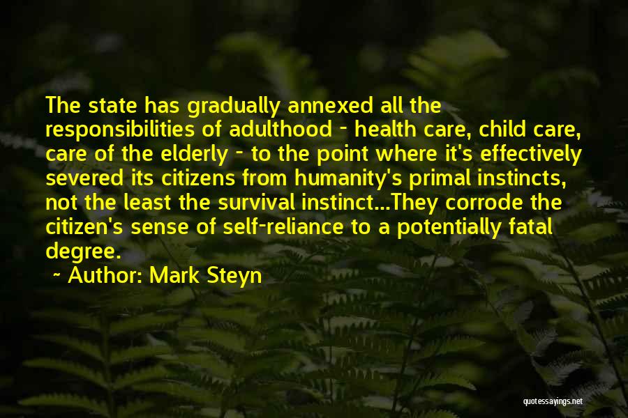 Primal Instinct Quotes By Mark Steyn