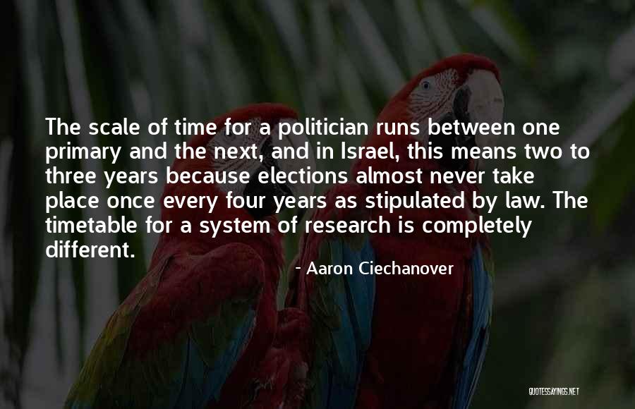 Primary Elections Quotes By Aaron Ciechanover Primary Elections Quotes By Aaron Ciechanover