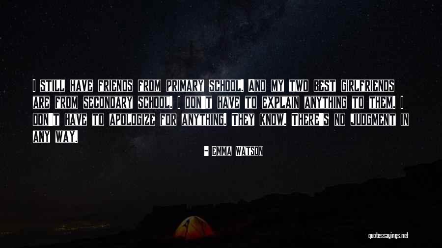 Primary Friends Quotes By Emma Watson Primary Friends Quotes By Emma Watson