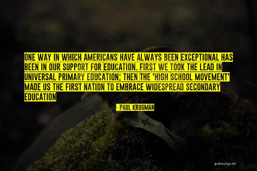 Primary School Quotes By Paul Krugman