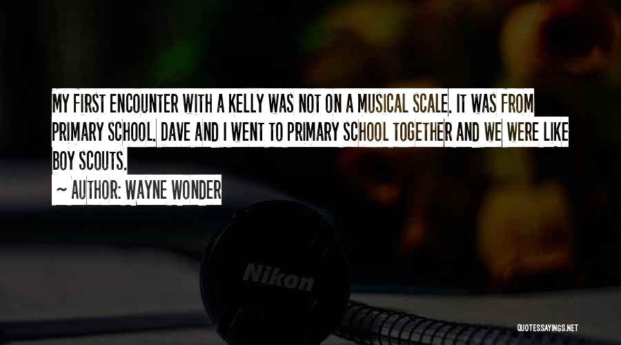 Primary School Quotes By Wayne Wonder