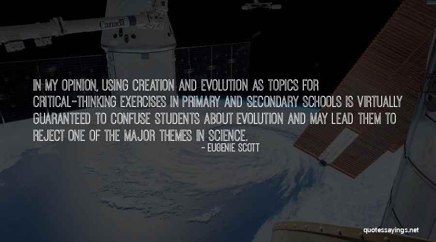 Primary School Students Quotes By Eugenie Scott Primary School Students Quotes By Eugenie Scott