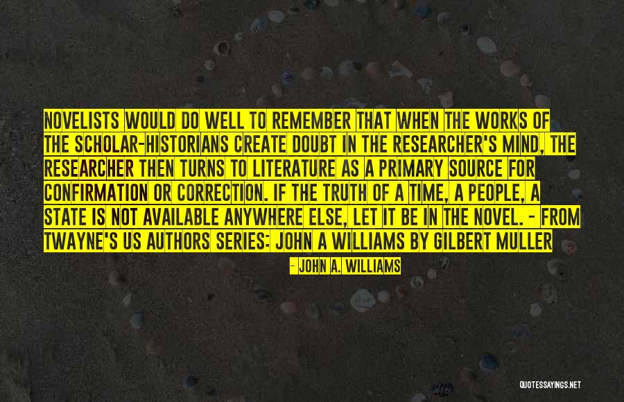 Primary Source Of Quotes By John A. Williams Primary Source Of Quotes By John A. Williams