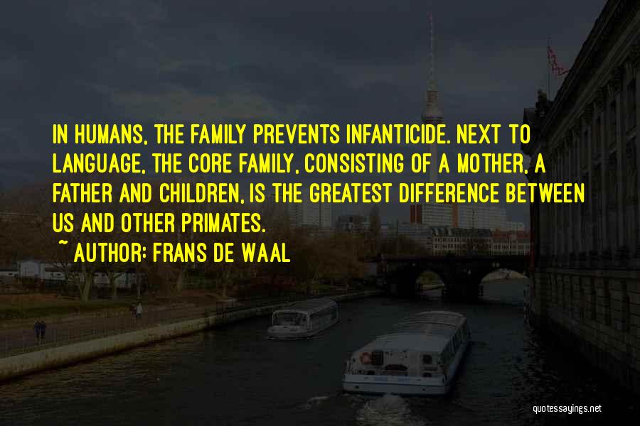 Primates And Humans Quotes By Frans De Waal