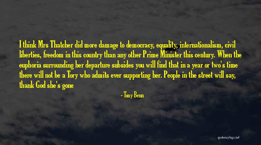 Prime Time Quotes By Tony Benn Prime Time Quotes By Tony Benn