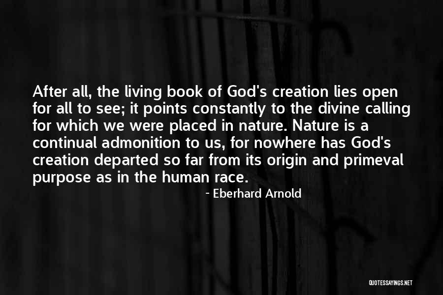 Primeval Quotes By Eberhard Arnold