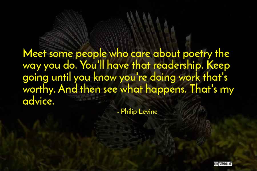 Primiteve Quotes By Philip Levine Primiteve Quotes By Philip Levine