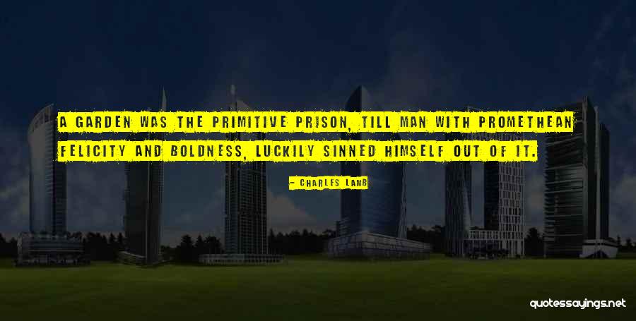 Primitive Man Quotes By Charles Lamb Primitive Man Quotes By Charles Lamb