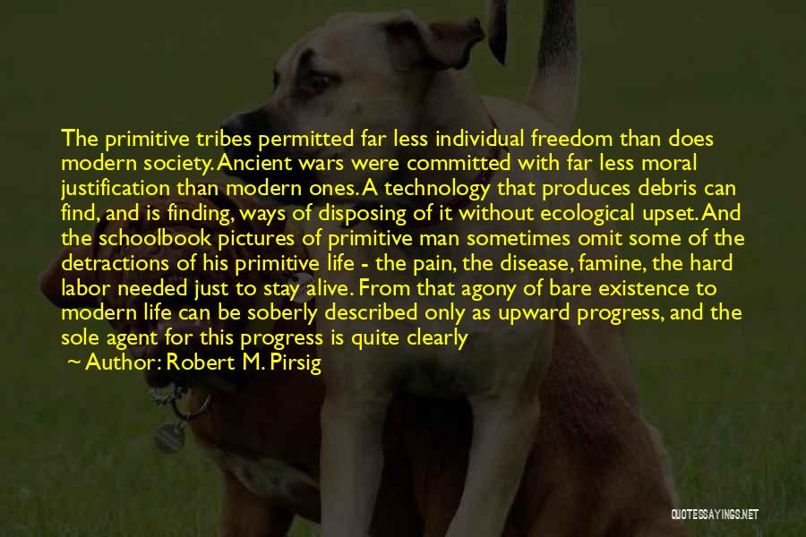 Primitive Society Quotes By Robert M. Pirsig