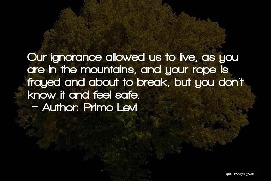 Primo Quotes By Primo Levi