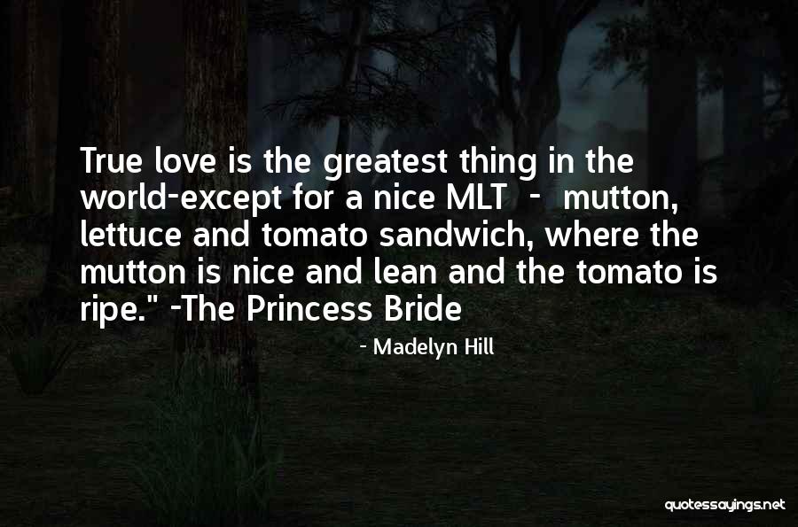 Princess Bride Quotes By Madelyn Hill