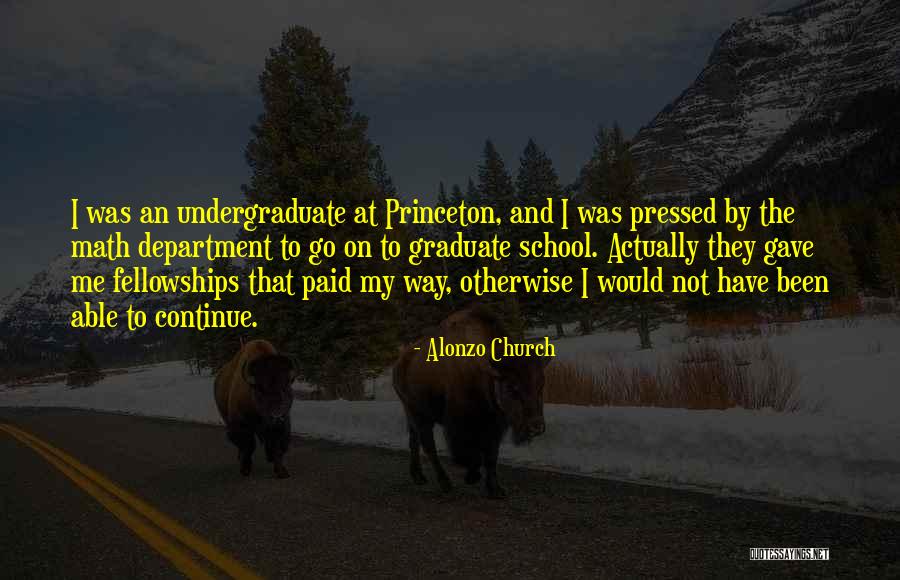 Princeton Quotes By Alonzo Church