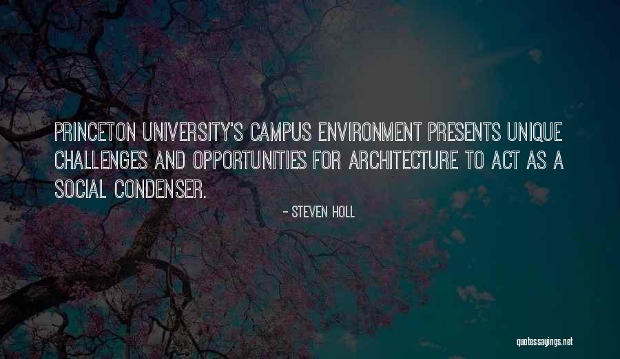 Princeton Quotes By Steven Holl