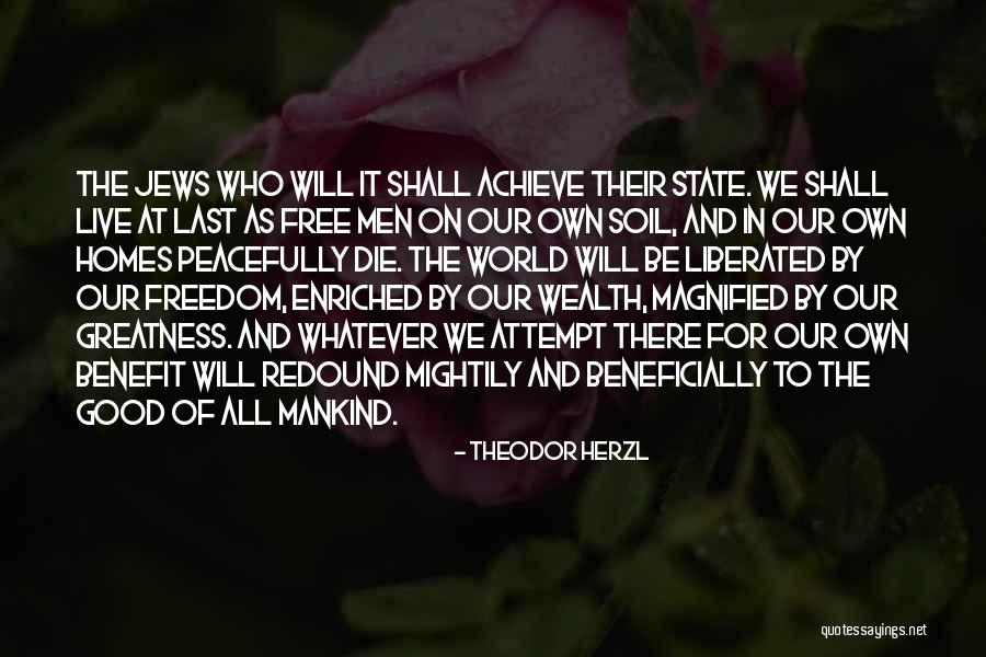 Principal Award Quotes By Theodor Herzl Principal Award Quotes By Theodor Herzl