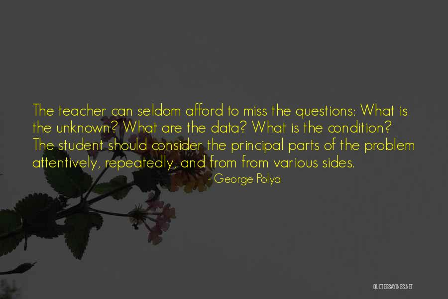 Principal Quotes By George Polya