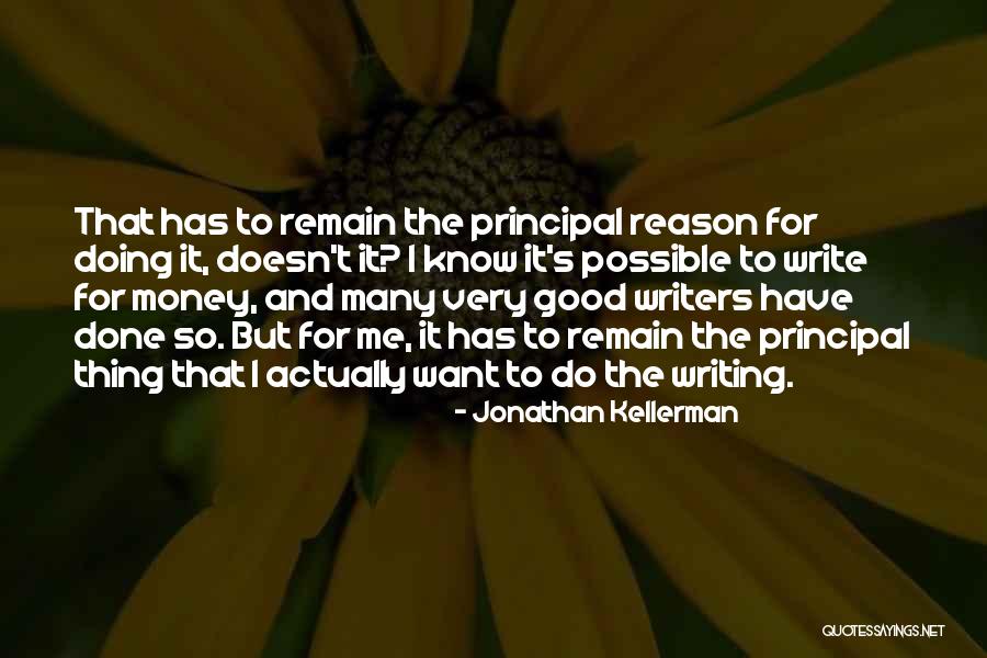 Principal Quotes By Jonathan Kellerman