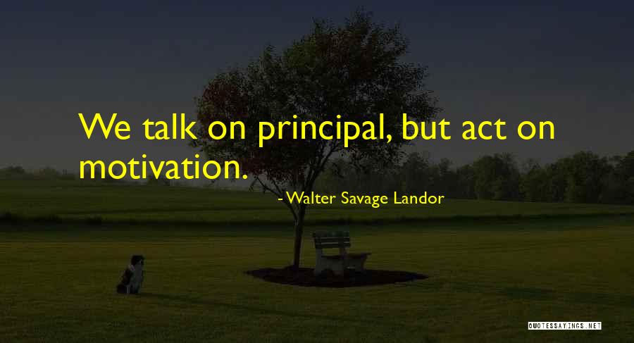 Principal Quotes By Walter Savage Landor