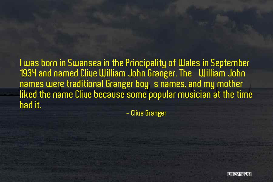 Principality Quotes By Clive Granger Principality Quotes By Clive Granger