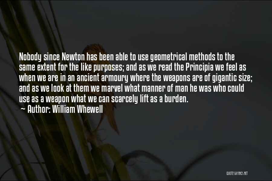 Principia Quotes By William Whewell