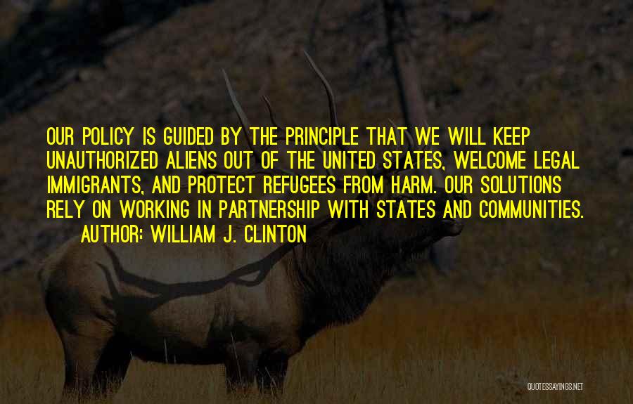 Principle Quotes By William J. Clinton