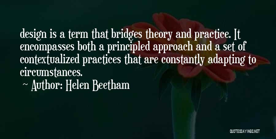 Principled Quotes By Helen Beetham