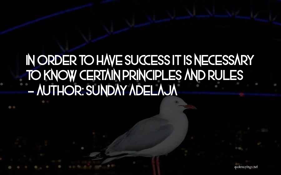 Principles And Money Quotes By Sunday Adelaja