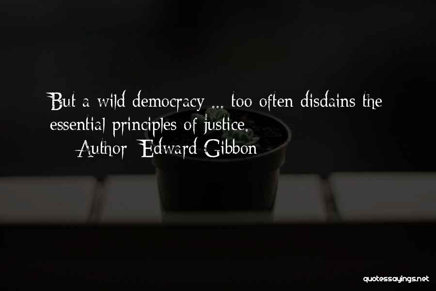 Principles Of Democracy Quotes By Edward Gibbon