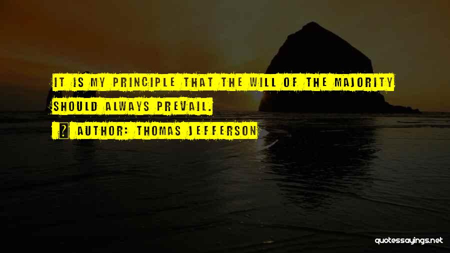 Principles Of Democracy Quotes By Thomas Jefferson