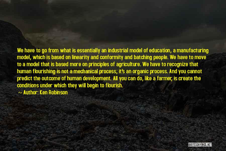 Principles Of Education Quotes By Ken Robinson