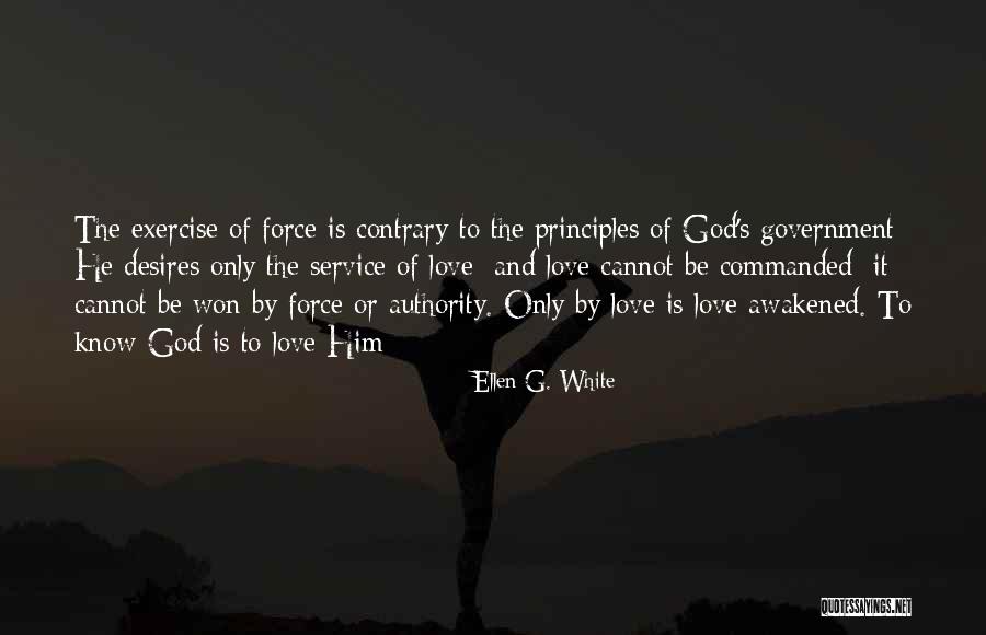 Principles Of God Quotes By Ellen G. White Principles Of God Quotes By Ellen G. White