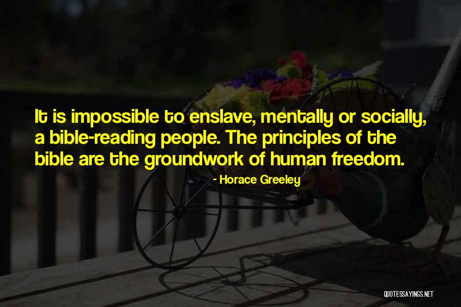 Principles Of God Quotes By Horace Greeley Principles Of God Quotes By Horace Greeley