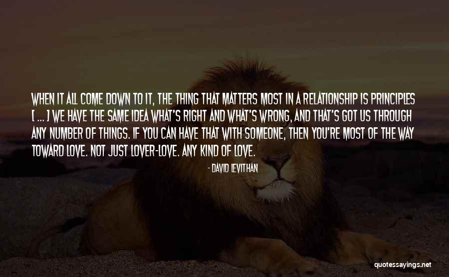 Principles Of Love Quotes By David Levithan Principles Of Love Quotes By David Levithan