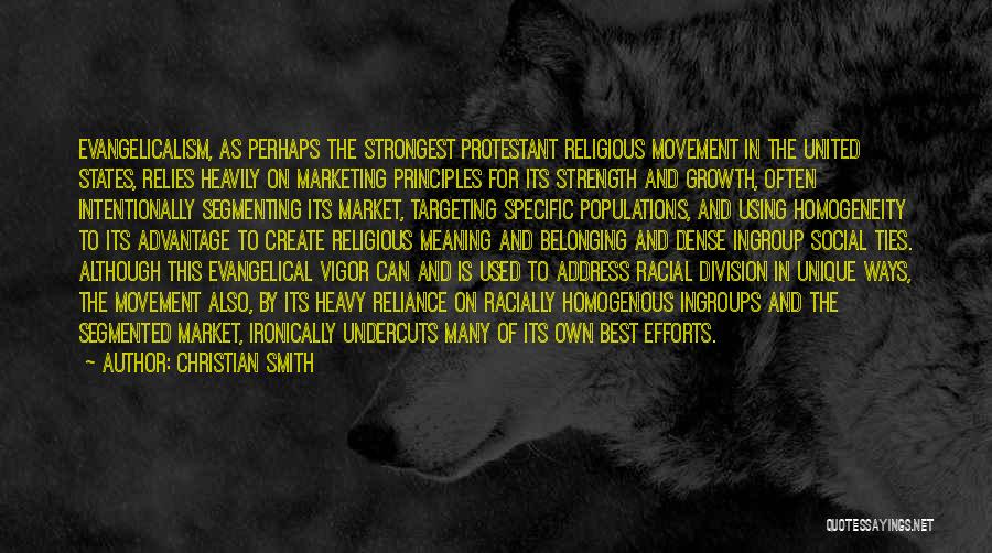 Principles Of Marketing Quotes By Christian Smith