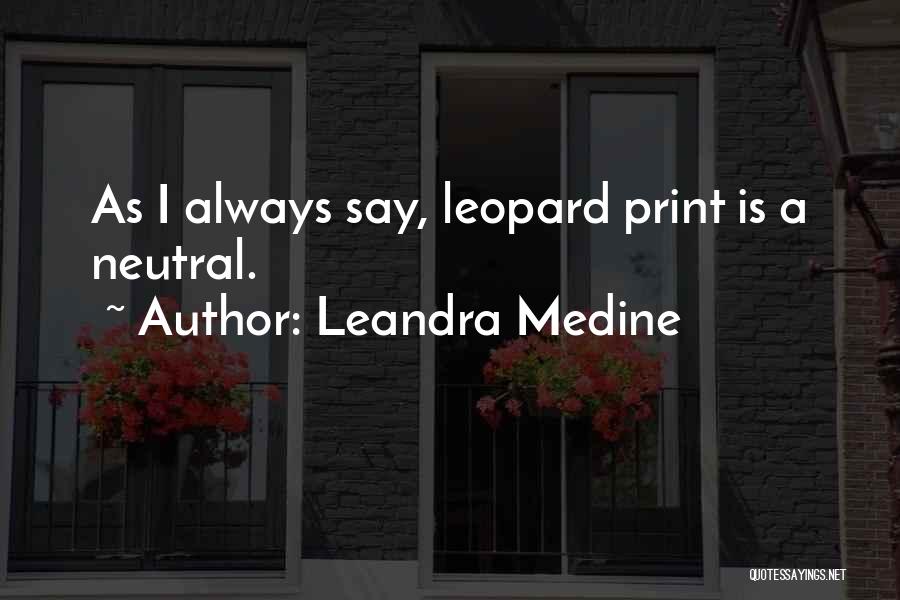 Print Quotes By Leandra Medine
