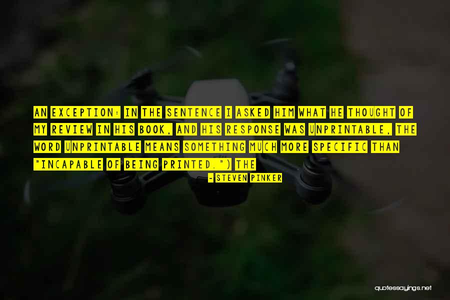 Printed Word Quotes By Steven Pinker Printed Word Quotes By Steven Pinker