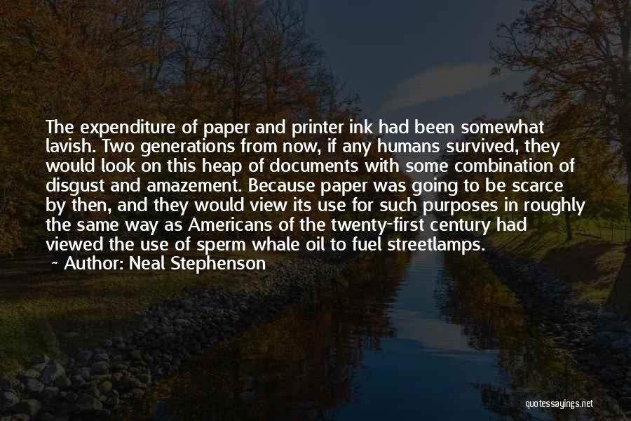 Printer Quotes By Neal Stephenson