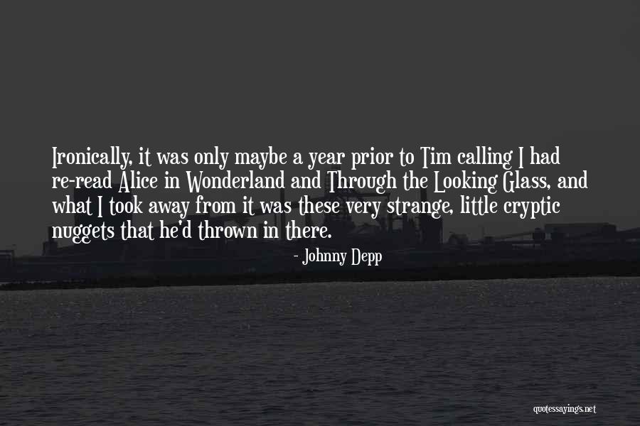 Prior Quotes By Johnny Depp