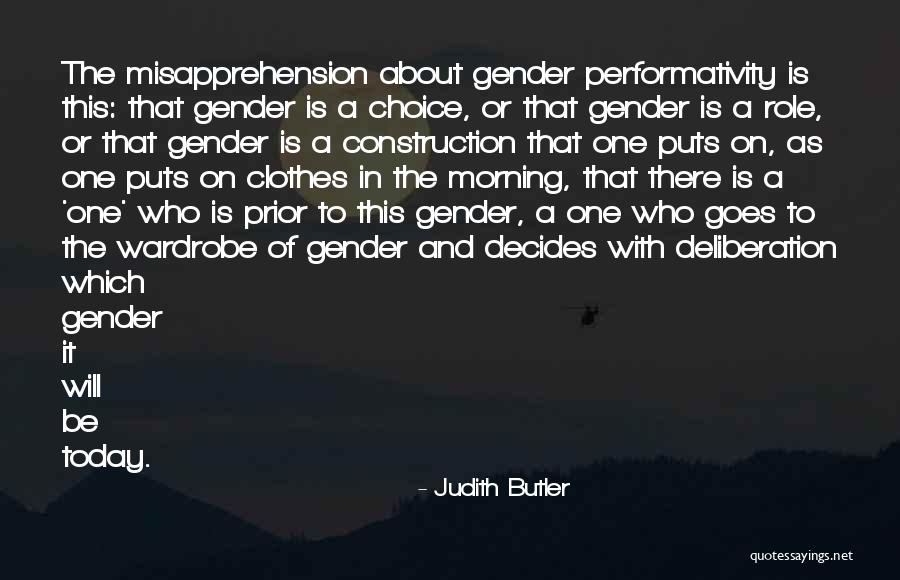 Prior Quotes By Judith Butler