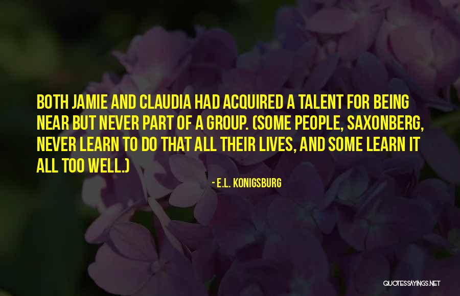 Priorities And Families Quotes By E.L. Konigsburg