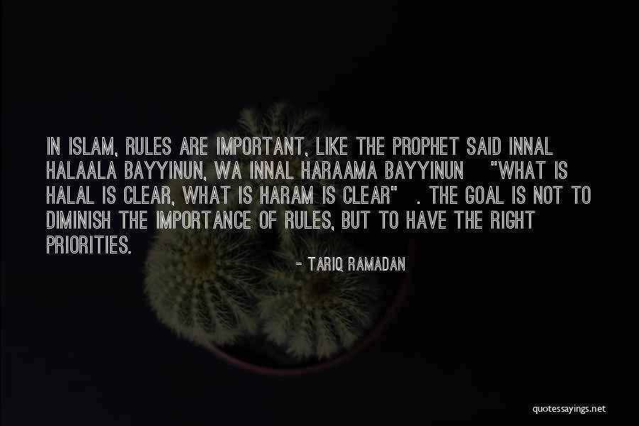 Priorities Right Quotes By Tariq Ramadan Priorities Right Quotes By Tariq Ramadan