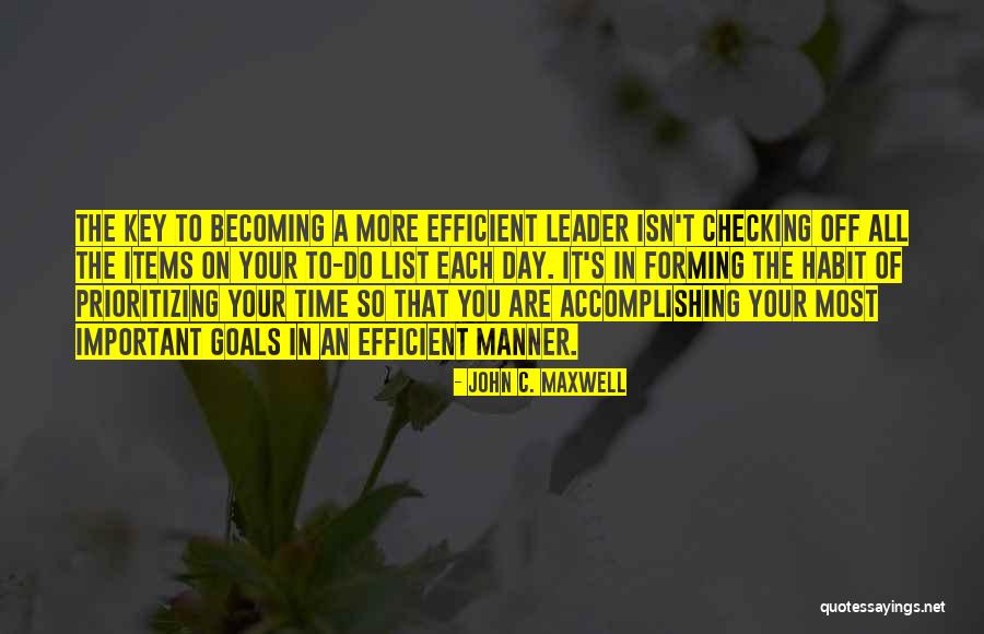 Prioritizing Quotes By John C. Maxwell Prioritizing Quotes By John C. Maxwell