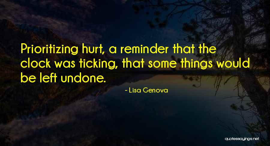 Prioritizing Quotes By Lisa Genova Prioritizing Quotes By Lisa Genova
