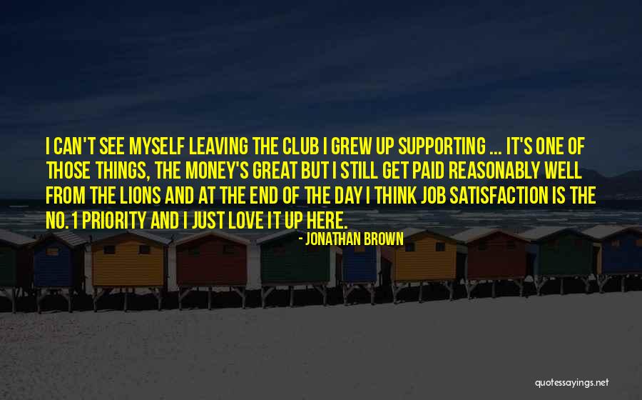Priority And Love Quotes By Jonathan Brown Priority And Love Quotes By Jonathan Brown