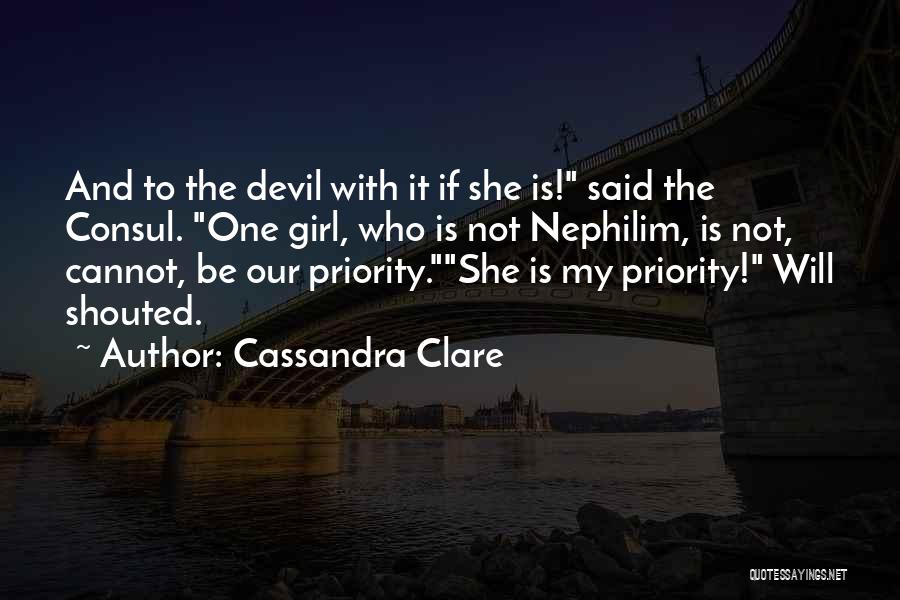 Priority Love Quotes By Cassandra Clare